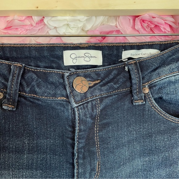Jessica Simpson Rockin’ Curvy Bootcut Jeans Sz 30 - Picture 5 of 11
